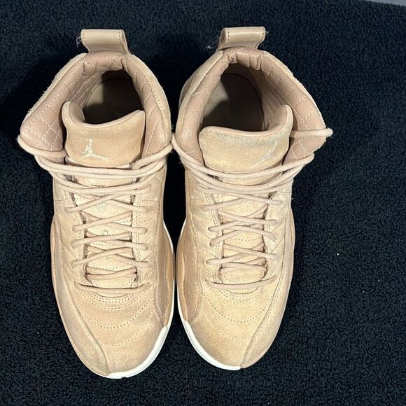 🔥🏀 Air Jordan XII Retro Vachetta Tan Women Sz 6.5 - Rare Special Edition - GUC - Picture 7 of 12